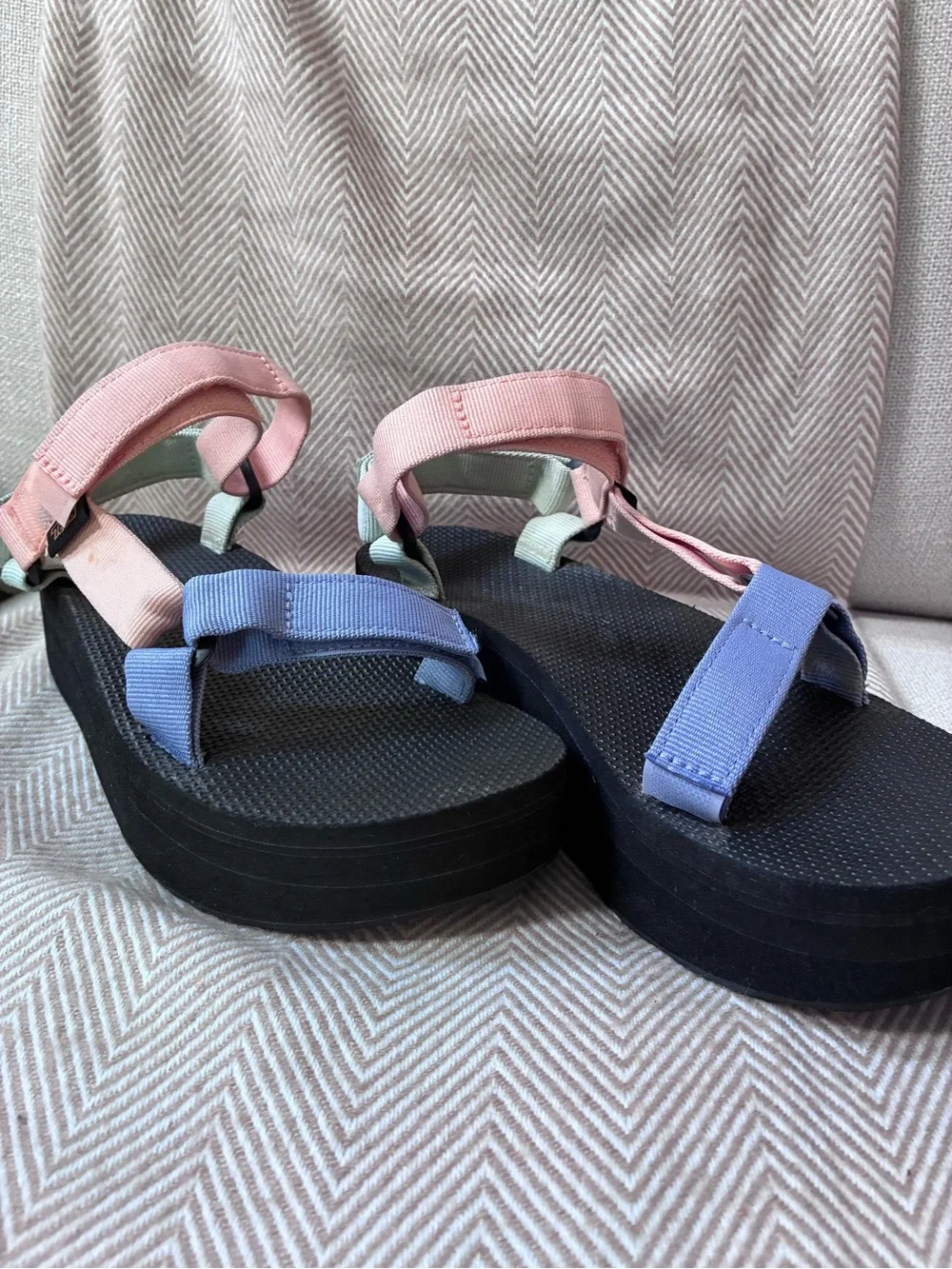 Teva-Free People Women’s Platform Sandals. In Summersalt - Picture 2 of 6